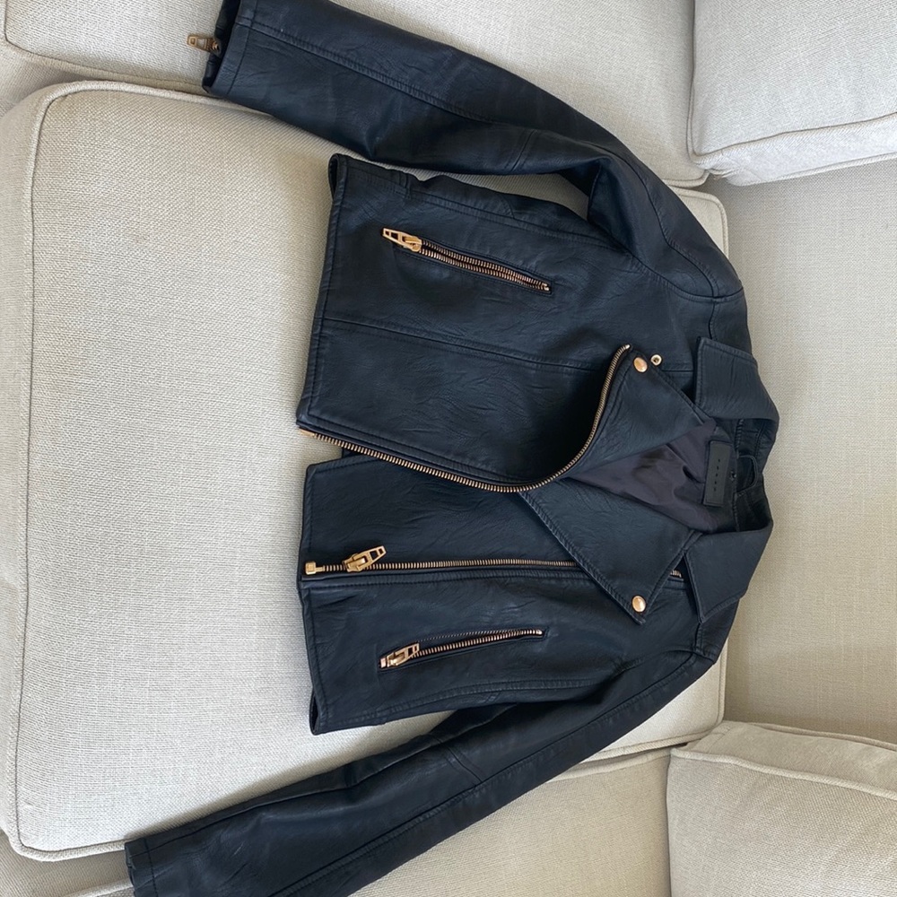 Buttery soft, faux leather, Moto style
